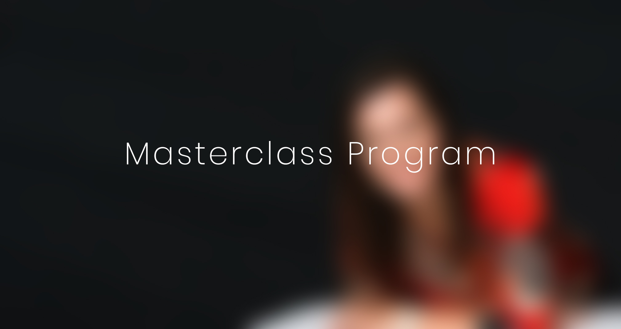 Masterclass Program